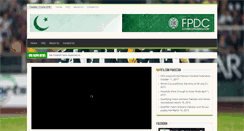 Desktop Screenshot of footballpakistan.com